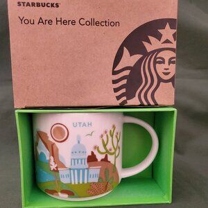 Starbucks UTAH Been There Series Coffee 14 oz cup Mug Brand New Box